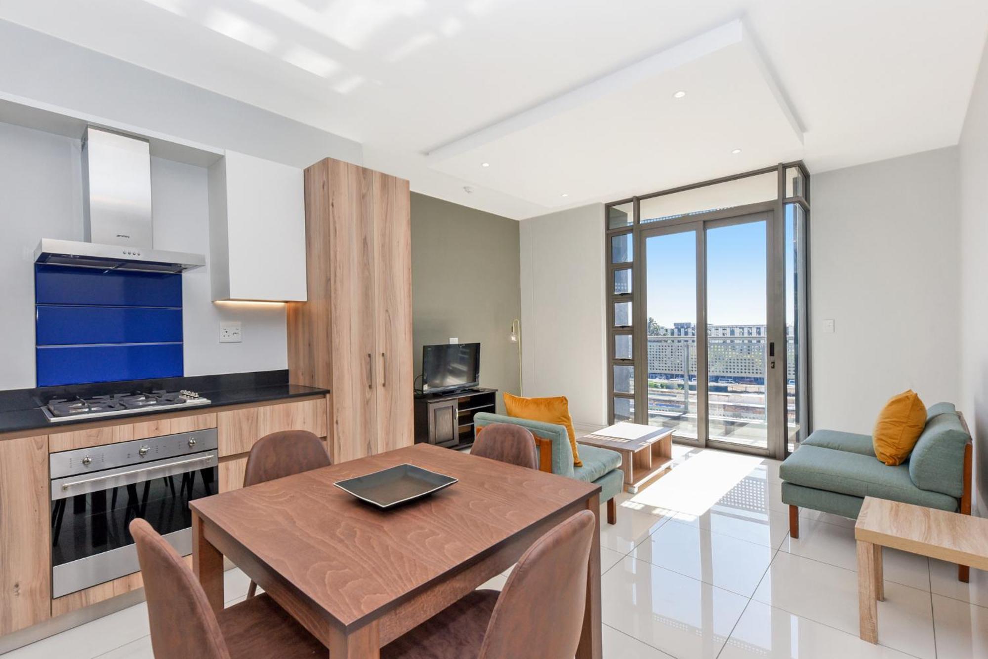 The Median Rosebank Luxury Apartment - Building With Generator Joanesburgo Exterior foto